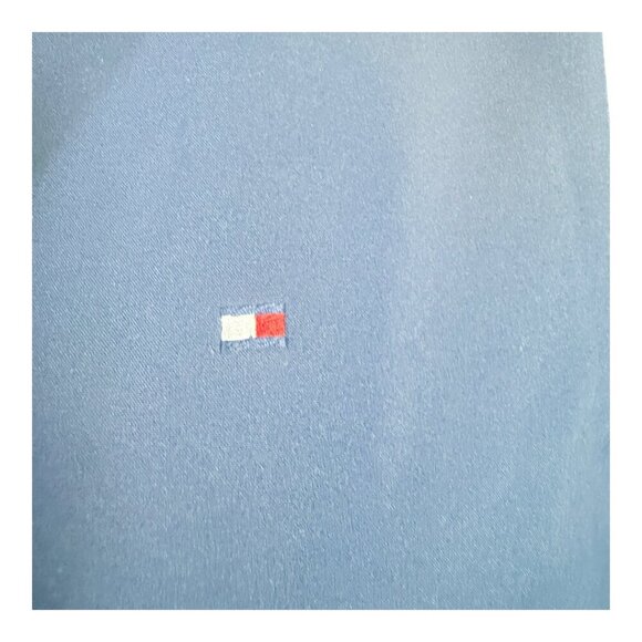 Tommy Hilfiger Men's Navy Blue Soft Shell Bomber Jacket with Hood - XS - Picture 12 of 16